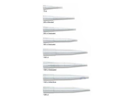 Pipet Ucu, 250 µl, Taksimatlı, 1000lik Posette