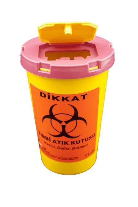 Tıbbi Atık Kovası 0,2 Lt